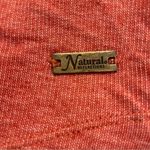 Natural Reflections French Terry Full Zip Hoodie Women’s Size Medium red orange Photo 5