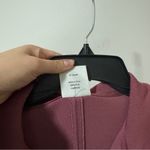 Varley  Size XS Rebecca Short-Sleeve Front-Zip Mini Dress - Rose Photo 7