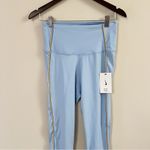 Nike  Women's 7/8 Yoga Training Tight Size Medium CU5360-436 NEW Light Blue Photo 1