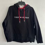 Tommy Hilfiger sport women's XL shorter crop style black hoodie Photo 0