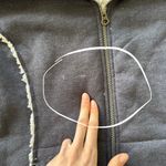 Old Navy Grunge  Sherpa Lined Hoodie Jacket Photo 2