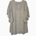 Allison Joy Allison‎ Joy Evereve Black White Ruffle Sleeve Striped Dress NWT Large K4898 Photo 5