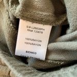 Love Tree Los Angeles Olive Green Drawstring Linen Pants Photo 10