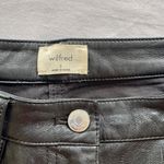 Wilfred Aritzia Faux Black Leather Pants size S Photo 2