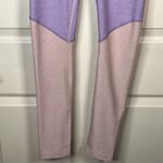 Outdoor Voices 7/8 Spring Tri Colored Leggings Pastel Lilac Lavender Dahlia Athl Photo 2