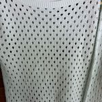 BCBGeneration  seafoam green perforated boatneck sweater size XS/S Photo 2