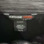 North End Sport Ladies Xbox Gray Green Track Athletic Full Zip Jacket Size XL Photo 3