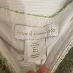 House of Harlow 1960 Light Green & Metallic Tweed Mini Dress Size L Photo 6