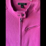 Lauren Ralph Lauren Hot Pink Sweater/ Jacket size Large Photo 2