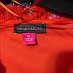 Vince Camuto  Orange and Pink Long Sleeve Sundress Photo 1