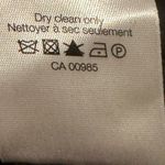 Veronica Beard Veronica‎ Beard Vea Stretch Cotton Halter Top Black Women's Size 10 Photo 6