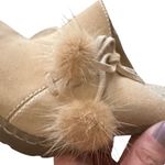 Ellemenno Vintage Y2K “Puffy” suede and rabbit fur platform mules Photo 3