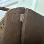 Brown small leather bag Photo 3