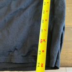 Athleta  Black Short Sleeve Dress Ruched Slimming Tee Active M Medium Photo 2