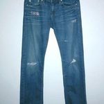 AG Adriano Goldschmied 27R 31x31 Tomboy Relaxed Straight Leg Distressed Jeans Photo 0
