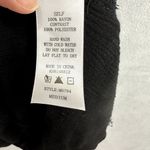 Caution to the Wind floral crochet tank top womens medium black gauzy whimsigoth Photo 4