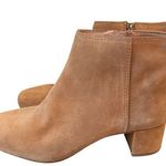 Madewell  The Lucien Boot in Suede Size 7.5 Bronzed Birch Photo 0