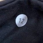 Lululemon Wunder Under Crop Leggings Black White Roll Down Photo 10