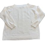 Lane Bryant NWOT White Wide-neck Cable Knit Sweater Photo 1