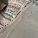 Anthropologie Sedona Silk Bead Embellished Peach Pink Top Photo 10