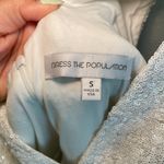 Dress the Population  Sequin Dress White Gown Small Retail $328 Prom Dance Formal Photo 6