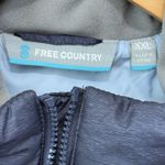 Free Country Womens Quilted Down Filled Puffer Vest Sz XXL Blue  Gorpcore Casual Photo 2