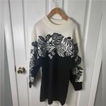 Farm Rio  Surreal Garden Knit Sweaterdress M Photo 1