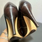 Tahari Enya Patent Leather Square Toe Heels Photo 4