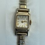 Wittnauer Geneve Rare Vintage Mechanical Ladies Watch Gold Plated Bracelet Case Photo 2