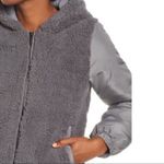 Zella ‎ Faux Shearling Bomber Jacket Size Medium New with Tags Photo 1