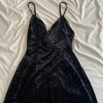 ZARA Black Suede Dress Photo 2