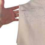 IRO JEANS Lewis Muscle Tee Sheer Distressed Sleeveless Ivory Cream Cotton Medium Photo 6