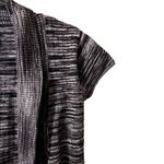 Xhilaration black and white striped knit pullover short sleeved vest cotton Photo 1