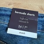 Ava & Viv  Women's Plus Size High Waisted Bermuda Jean Shorts - Size 24 - NWT Photo 2