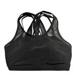 Fabletics Faye High Impact Athletic Sports Bra - Black Photo 3