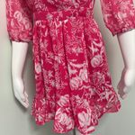 Ba&sh  Ulia Printed Wrap Mini Dress (Size Extra Small) NEW Photo 9