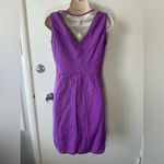 Marc New York  Purple Striped Midi Dress Photo 6