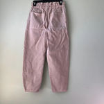 ZARA  Womens‎ High-Waist Pink Jeans Size 6 Cotton Photo 2