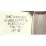 Banana Republic Womens Small Plaid V-Neck Sweater Wool Mohair Oversized Short Photo 8