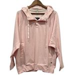 ASICS Women's Terry Pullover Hoodie Light Pink Size L Photo 6