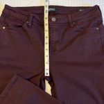 Buffalo David Bitton VALE Women's Size 6 Dark Burgundy Oxblood Skinny Jeans Photo 12