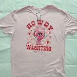 Simply Southern  “Howdy Valentine”. Size 2XLarge. Pink Photo 0