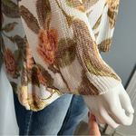 Show Me Your Mumu  Magnolia Festibell Floral Sweater Size M Photo 4