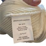 O'Neill Bonfire Beanie Striped Brown White knit cap hat fall camp cabincore Photo 3