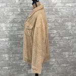 c'est toi C’EST TOI Fuzzy Snap Jacket Photo 2