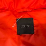 J.Crew  Vibrant orange Quilted Vest zip up Photo 2