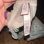 Victoria's Secret Victoria’s Secret mint silver metallic lined Demi 36DDD bra Photo 2