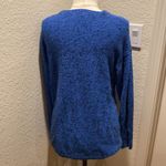 Philosophy  Washed Denim Heather Black Pullover Sweater Relaxed Sz L Women’s Photo 21