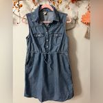 Mossimo Supply Co. Blue Denim Mini Dress Size M Photo 2