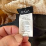 Aziz Vintage embroidered Gold Velvet Blazer size L Size L Photo 8